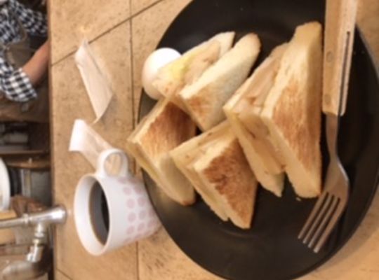 筍ホットサンド